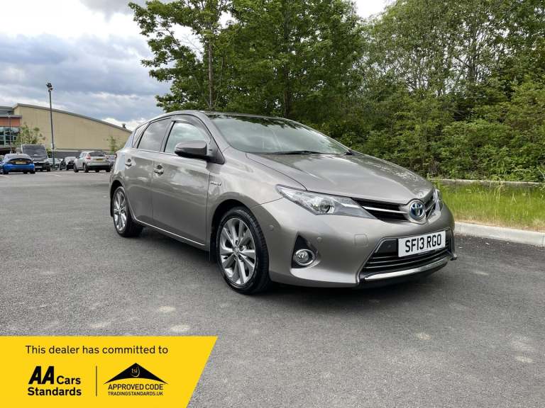 2013 Toyota Auris 1.8 VVTi Hybrid Excel 5dr CVT Auto HATCHBACK PETROL/ELECTRIC Automatic