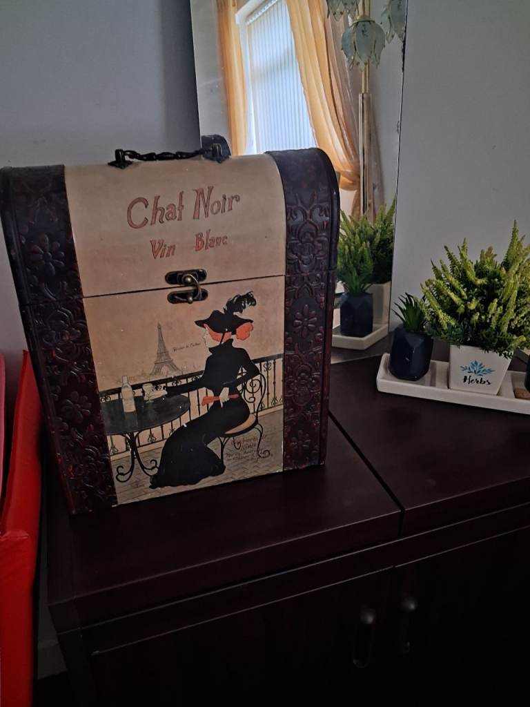 Chat Noir wine box 