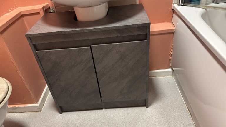 Grey Bathroom Vanity Unit