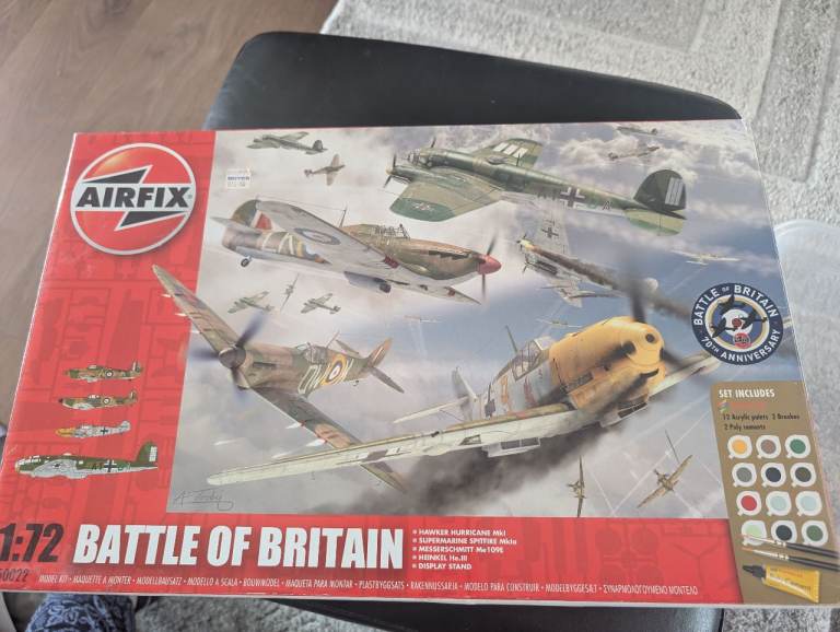 Airfix 1:72 x 5 model planes