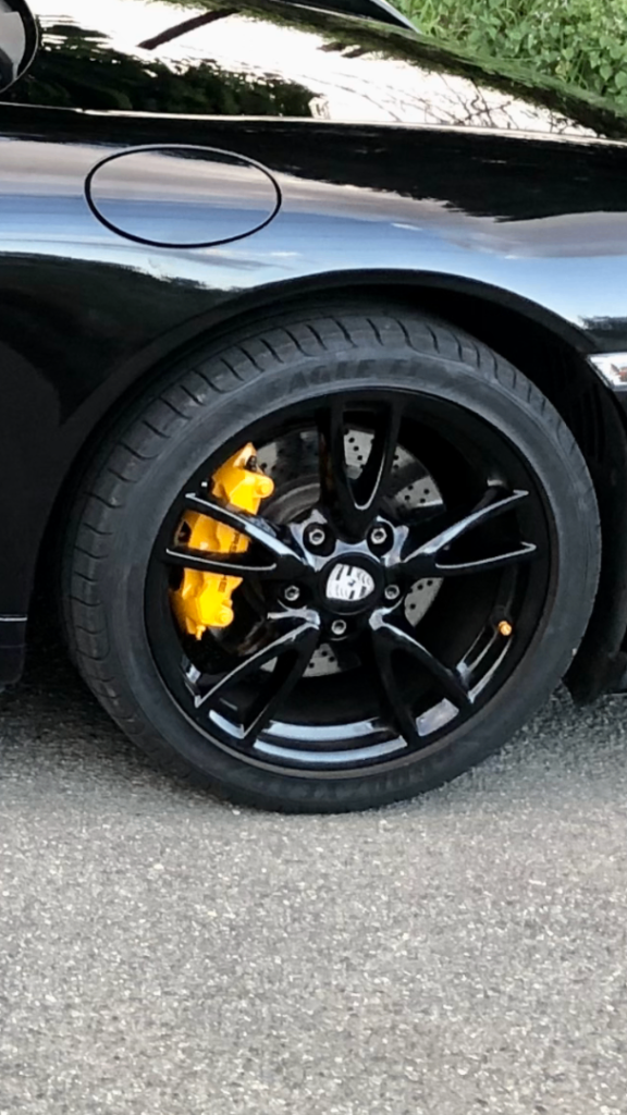 Porsche IV alloys wheels with nearly new tyres /911/boxster 