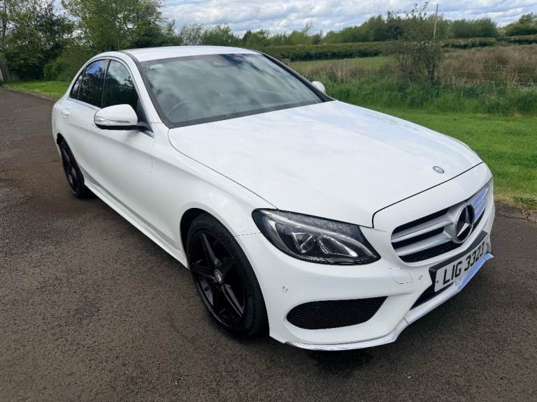2015 Mercedes C-Class C220 BlueTEC AMG Line 4dr 1yrs MOT 6MTH RAC warranty