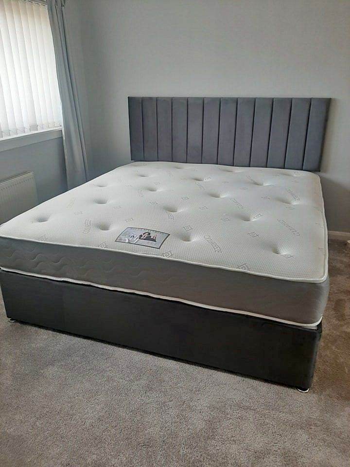 👑 Ultra Luxury Space Super King Size Divan Bed 🛌 Storage Optional | Cash on Delivery | 34% Off **