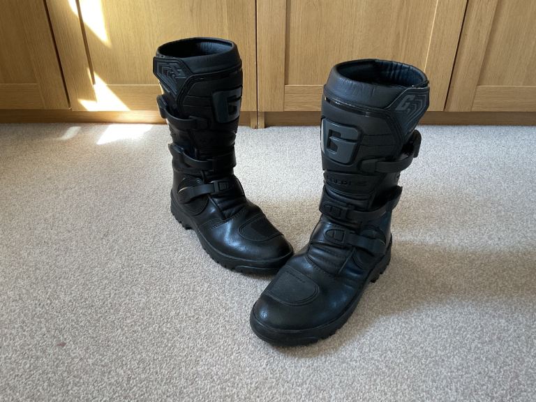 Gaerne G-Adventure Aquatech Leather Touring Boots Adult size Uk8.5 EU44 US9.5 Motorbike Motorcycle