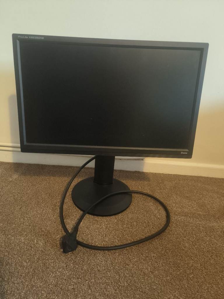 iiyama Monitor - Black, Good Condition, Works Fine