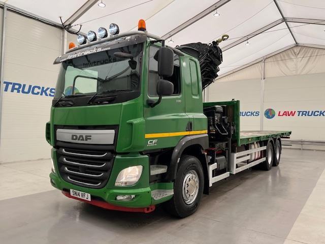 DAF CF 330 6x2 Sleeper Cab Flatbed Crane Manual