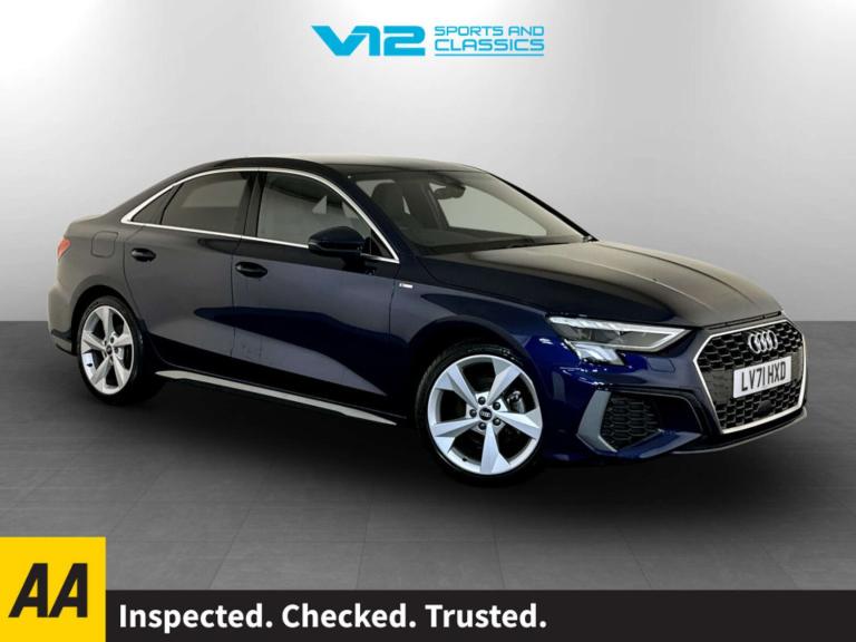 2021 Audi A3 35 TFSI S Line 4dr S Tronic SALOON PETROL Automatic