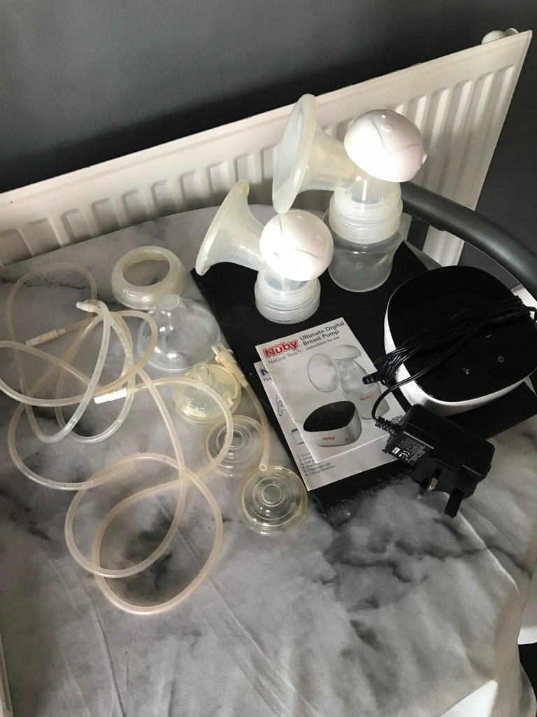 nuby ultimate digital breast pump 