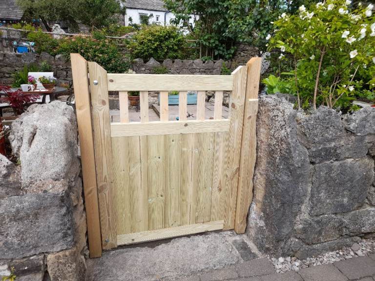 Timber gates made to measure and general joinery