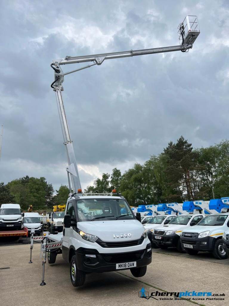 2018 - 2019 Iveco Daily Multitel HX200 Access Platform Cherry Picker - 20 Metre