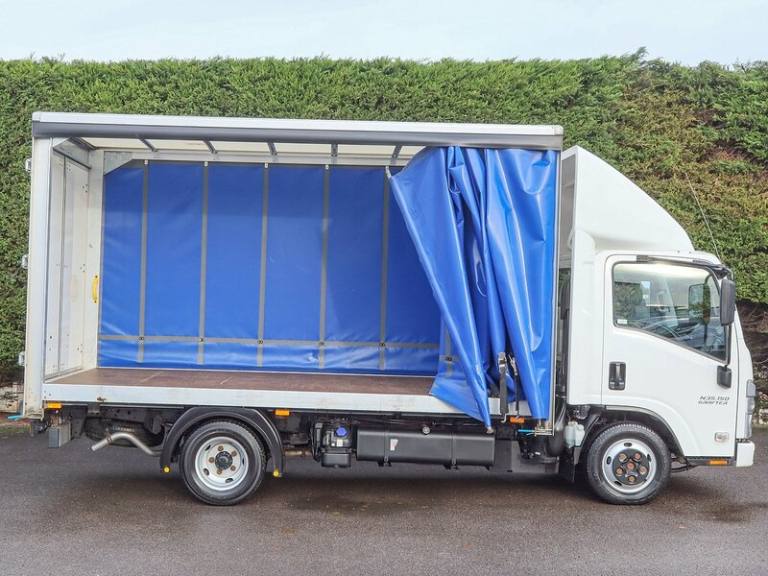 2023 Isuzu Grafter N.35 150T DRW 3.0TD 14'1/ 4.3M LWB XHIGH CURTAIN SIDE BOX VAN, Rev Cam, Ai Cur...