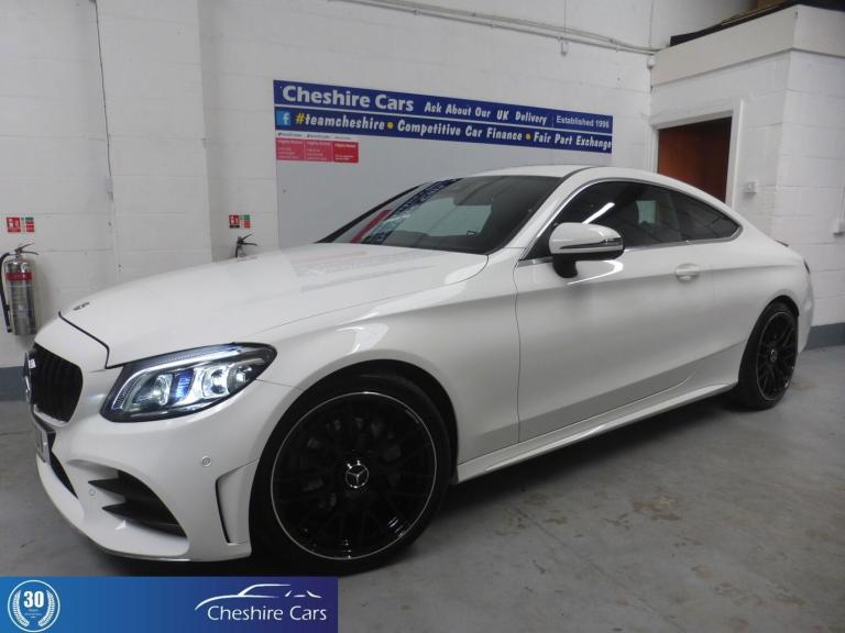 2019 Mercedes-Benz C Class 1.5 C200 MHEV AMG Line (Premium) Coupe 2dr Petrol G-Tronic+ Euro 6 (s/...
