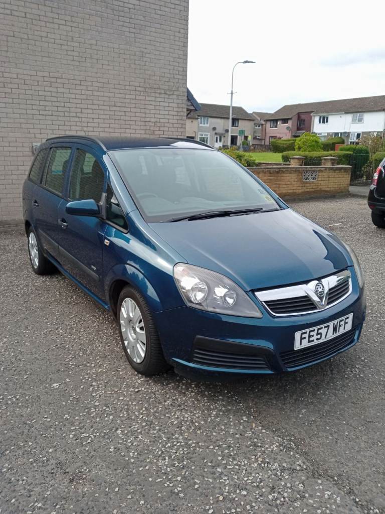 Vauxhall, ZAFIRA, MPV, 2007, Manual, 1598 (cc), 5 doors