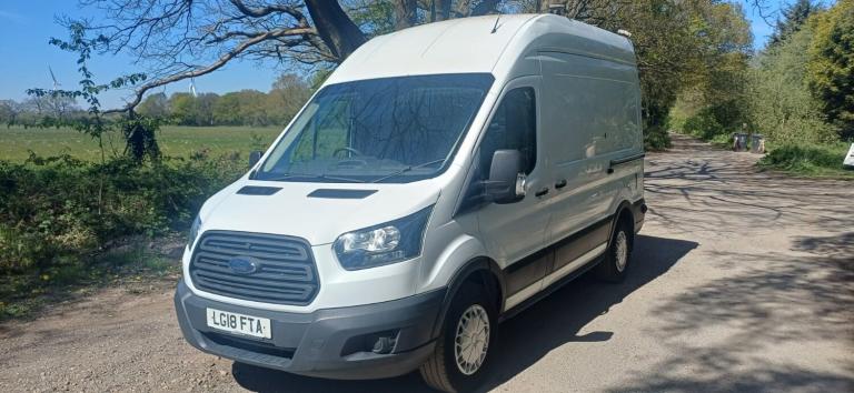 2018 Ford Transit 350 ex bt workshop l2 h3 106k new wetbelt ideal camper conversion  PANEL VAN Di...