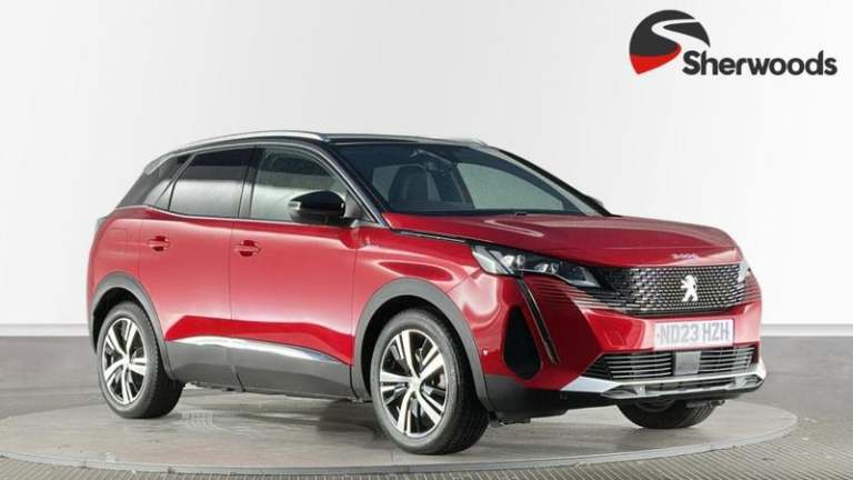 2023 Peugeot 3008 1.6 13.2kWh GT SUV 5dr Petrol Plug-in Hybrid e-EAT 4WD Euro 6 (s/s) (300 ps Est...