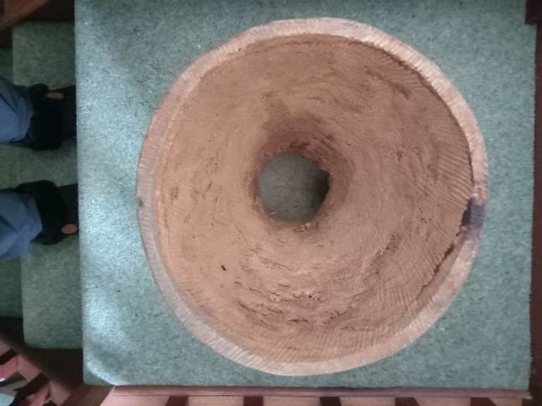 Djembe Drum, hardwood, 50cm high 27cm head