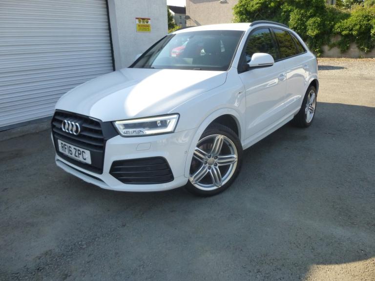 AUDI Q3 2.0 TDI 150 BHP QUATTRO S lINE PLUS S TRONIC EURO6 ULEZ SUV 2016