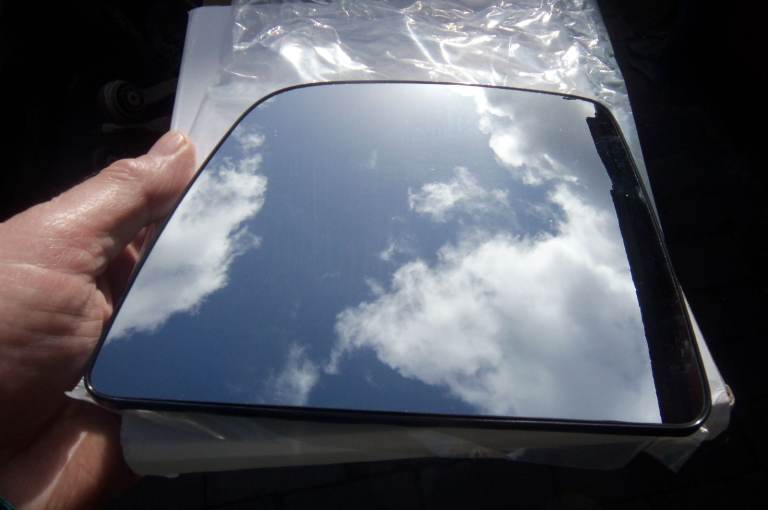 FORD TRANSIT CONNECT LEFT HAND PASSENGER HEATED MIRROR from 2013 > TRUPART MG4505