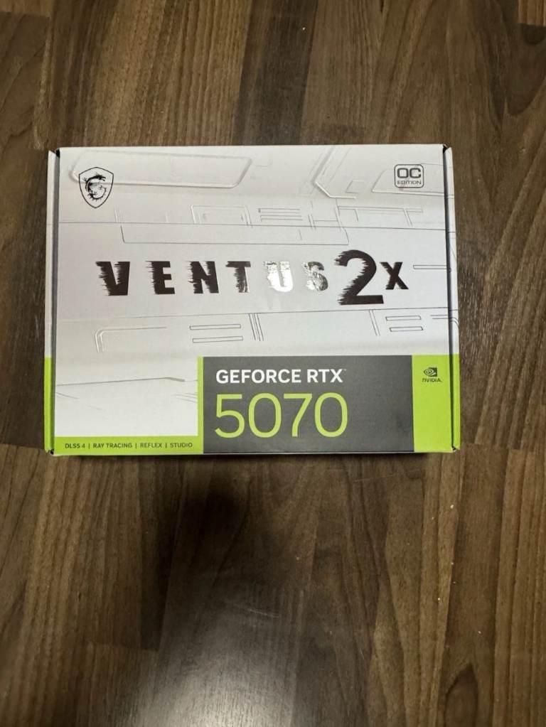 Msi ventus 2x rtx 5070 12gb white