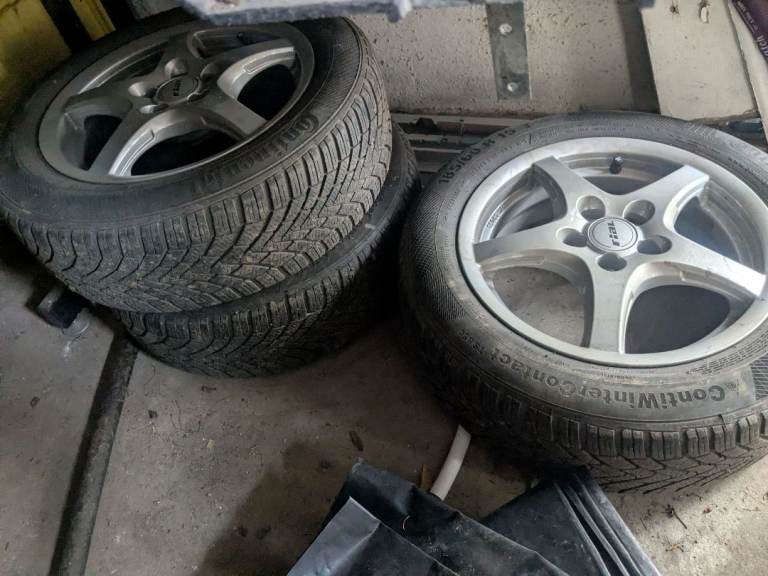 15inch Rial alloy wheels + continental tires
