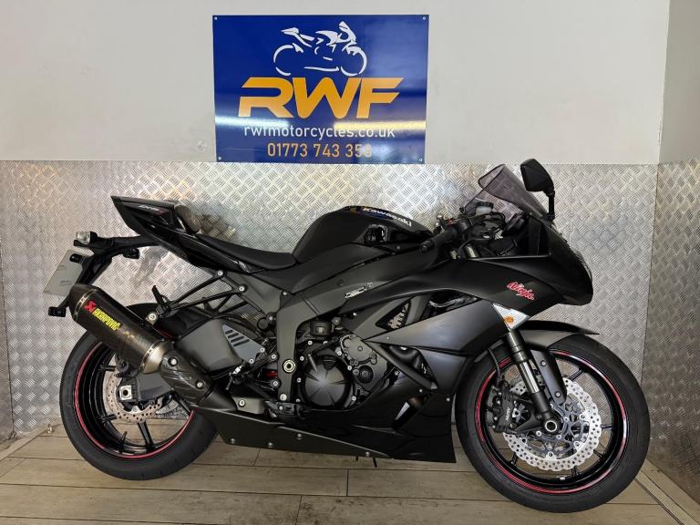KAWASAKI ZX6R NINJA RBF, PERFORMANCE SPORT ED, 2014, ONLY 1 OWNER & 4,307 MILES!