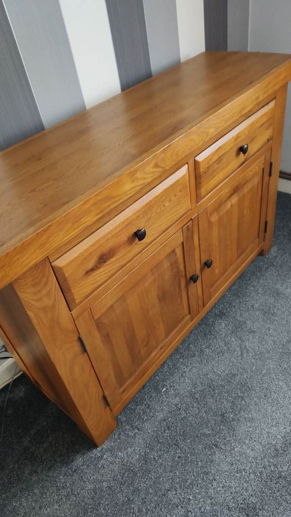 Oak Furniture land solid oak Sideboard | in Bridgwater, Somerset | Gumtree
