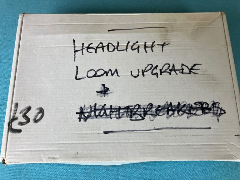 VW T4 headlight loom upgrade