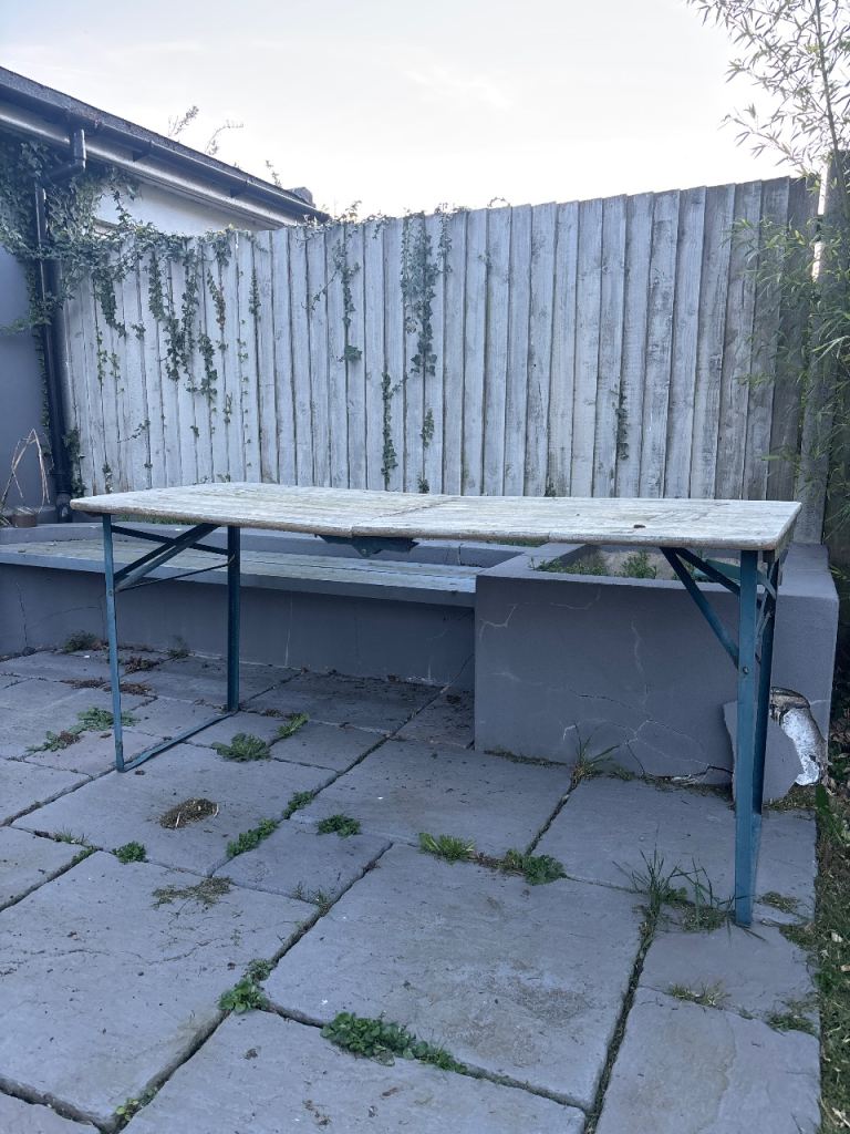 *FREE* garden table and benches 