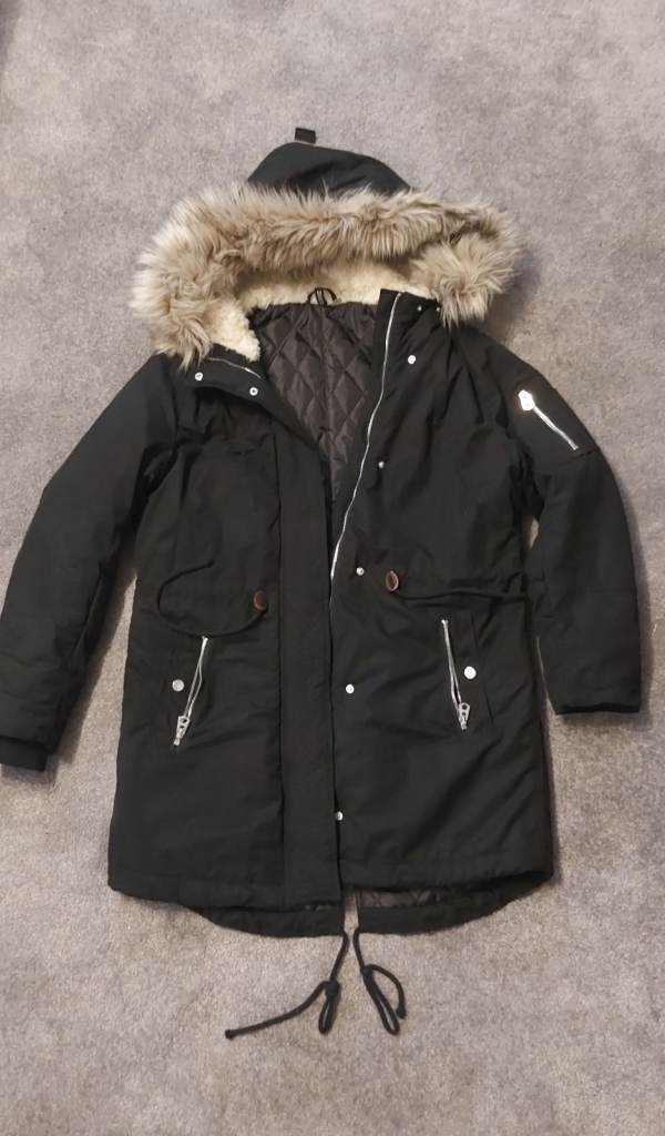  coat very warm quilted inside  size 12/14