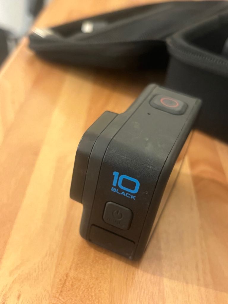 GoPro Hero 10 Black Action Camera - Good Condition