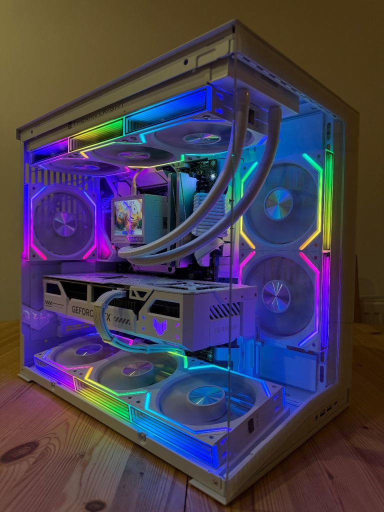 image for Gaming PC - Ryzen 7 9800X3D, 16GB RTX 5070 Ti, 32GB DDR5, 2TB NVME SSD, RGB