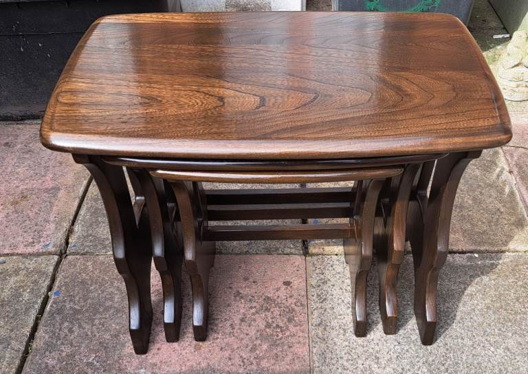 Ercol Chantry Nest of Tables Model 498 