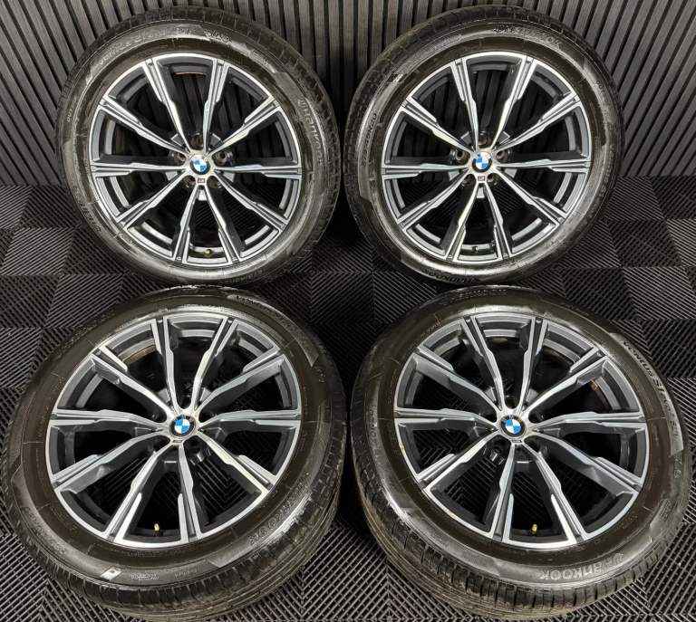 20'' GENUINE BMW X5 X6 G05 G06 740M SPORT ALLOYS WHEELS ALLOYS TYRES