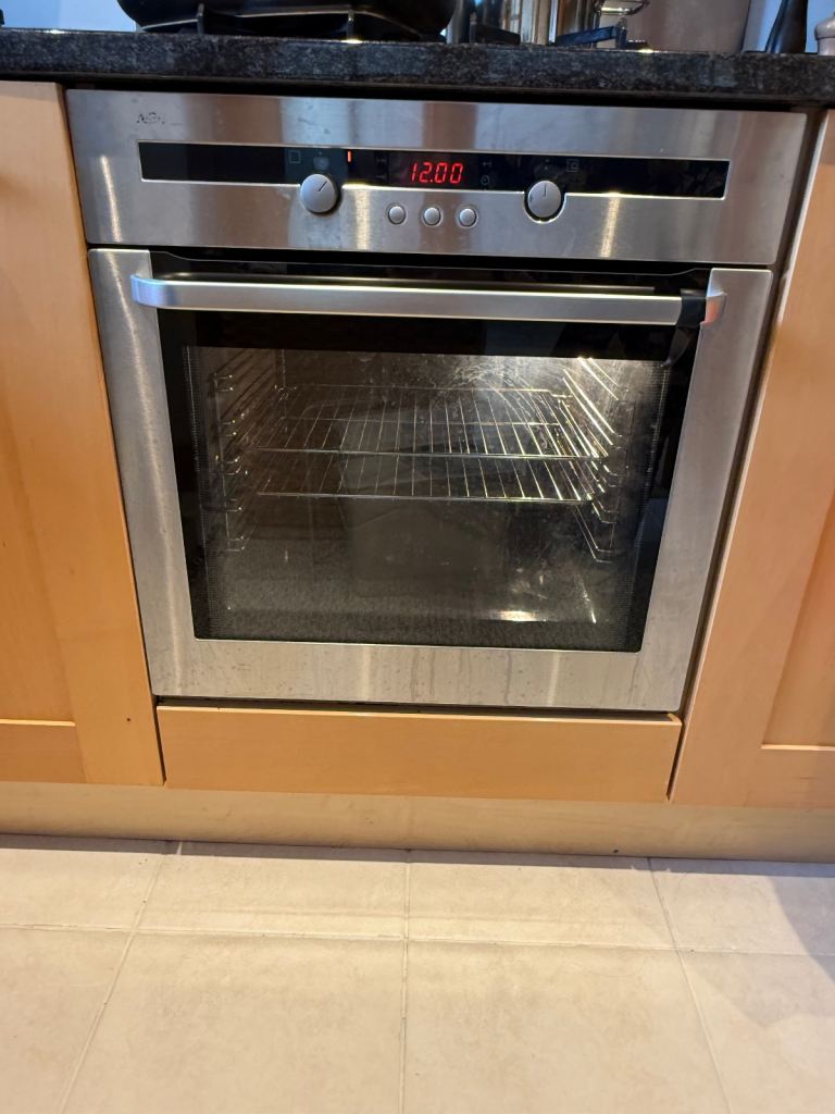 AEG Stainless Steel Built-In Electric Single Oven