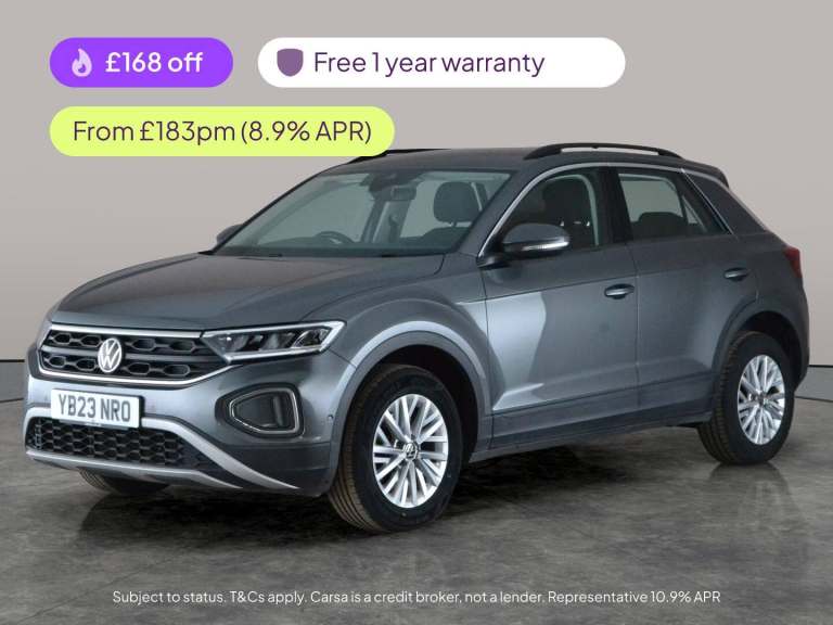 2023 Volkswagen T-Roc 1.0 TSI Life SUV 5dr Petrol Manual Euro 6 (s/s) (110 ps) - LED - ASSISTANCE...