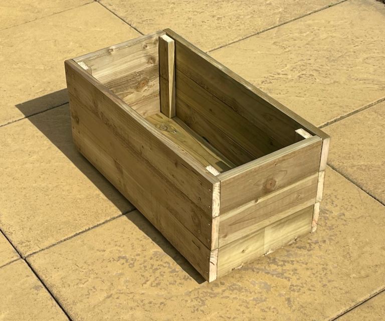 Wooden planter 
