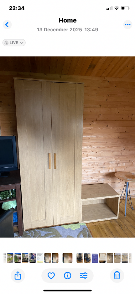 Double wardrobe from IKEA 