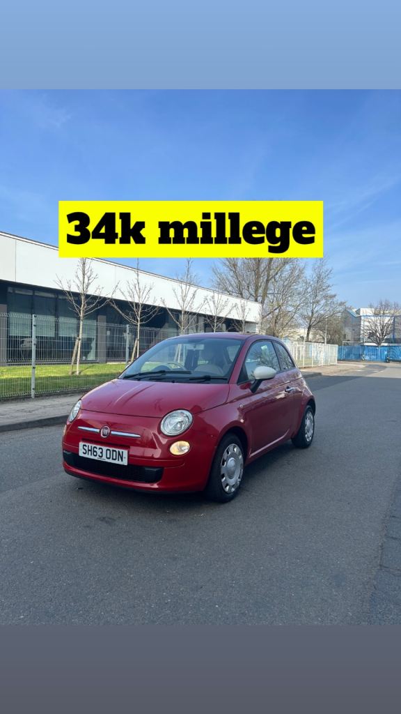 Fiat 500 34k miles