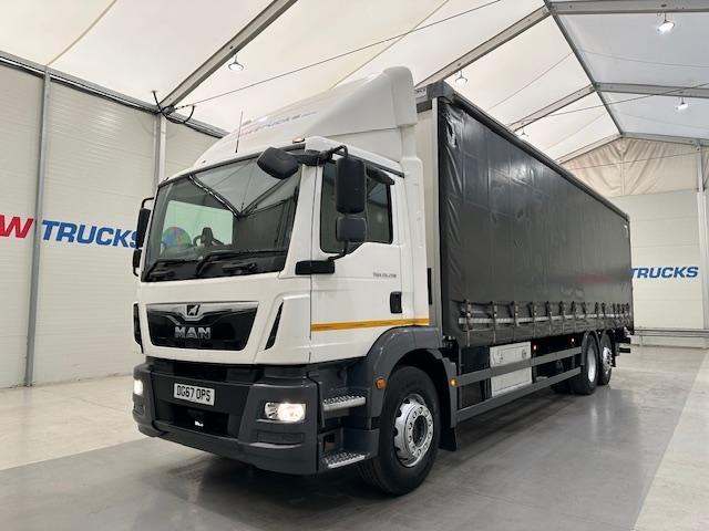 MAN TGM 26.290 6x2 Rear Lift Curtainsider