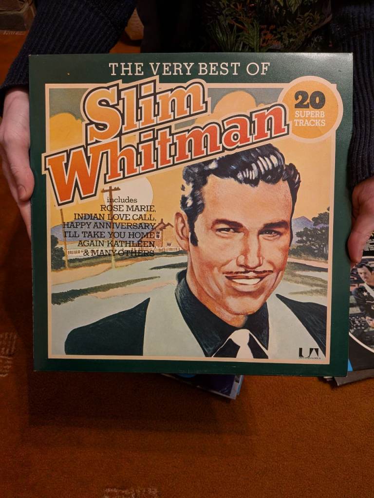 Slim Whitman Vinyl Record Collection - 16 Albums 