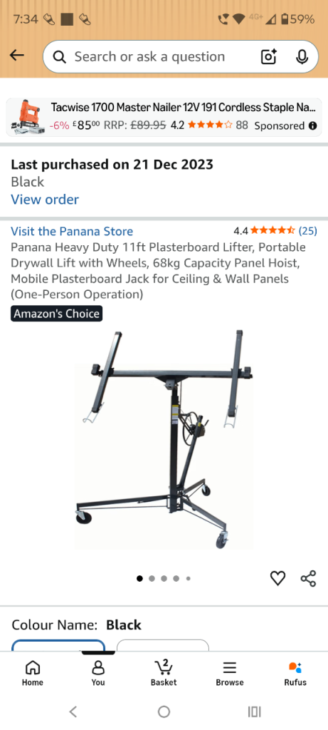Drywall Lifter