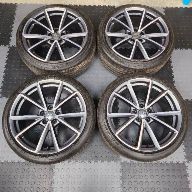 Genuine Audi 19" V Spoke Alloy Wheels A4 A5 S4 S5 TT 8K0601025EA