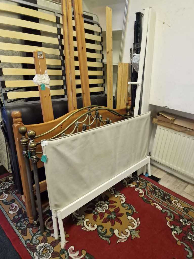 Double bed frame Ikea £50 we have 2 of these good condition 