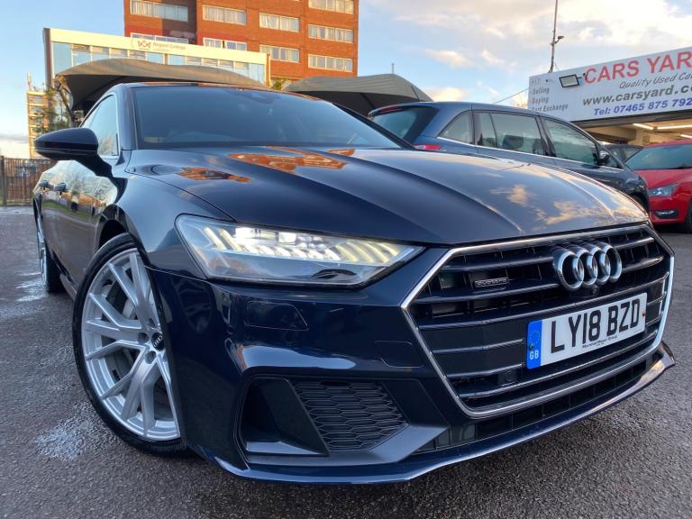 2018 Audi A7 3.0 TFSI V6 55 S line Sportback S Tronic quattro Euro 6 (s/s) 5dr HATCHBACK Petrol A...