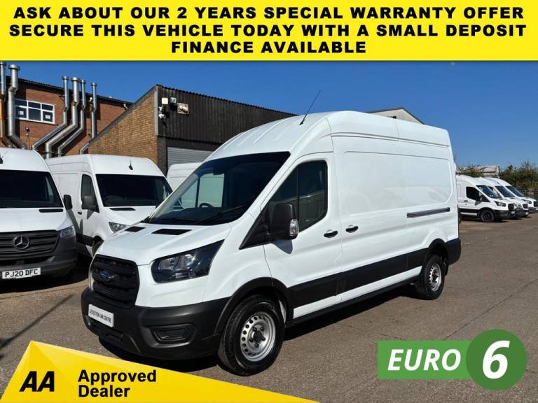 2022 72 FORD TRANSIT 2.0 TDCI T350 LEADER ECOBLUE L3 H3 LWB H/ROOF RWD 130BHP. A
