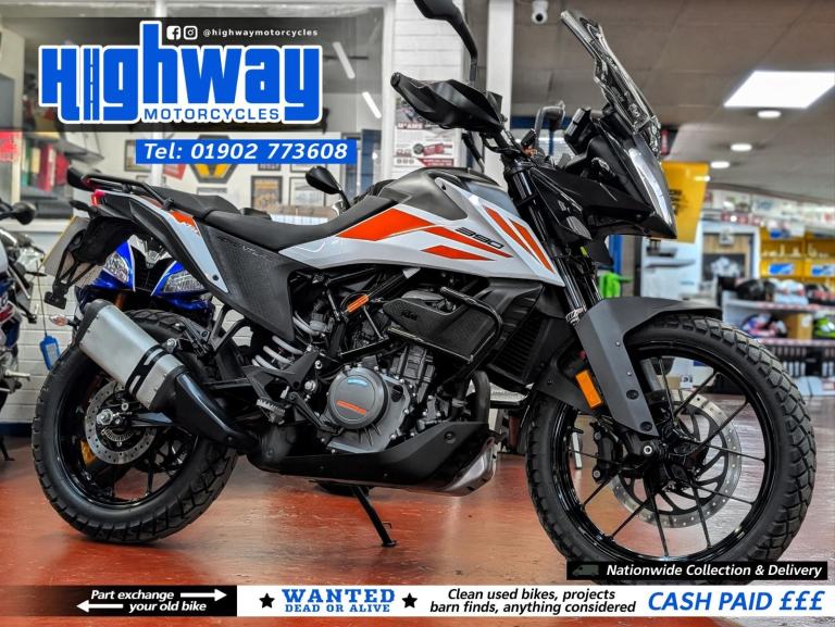 2021 KTM 390 Adventure (9k Miles) with Warranty & 12 Months MOT