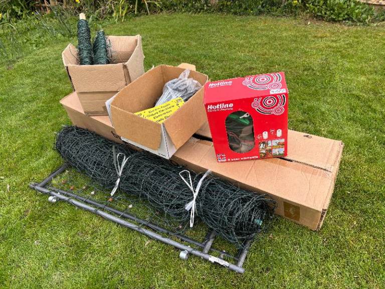 Electric fencing for poultry – complete kit