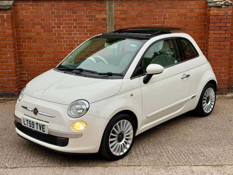 2009 Fiat 500 1.4 Lounge 3dr Dualogic HATCHBACK PETROL Automatic