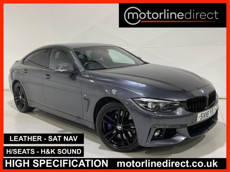 2018 BMW 4 Series Gran Coupe 3.0 435d M Sport Hatchback 5dr Diesel Auto xDrive Euro 6 (s/s) (313 ...