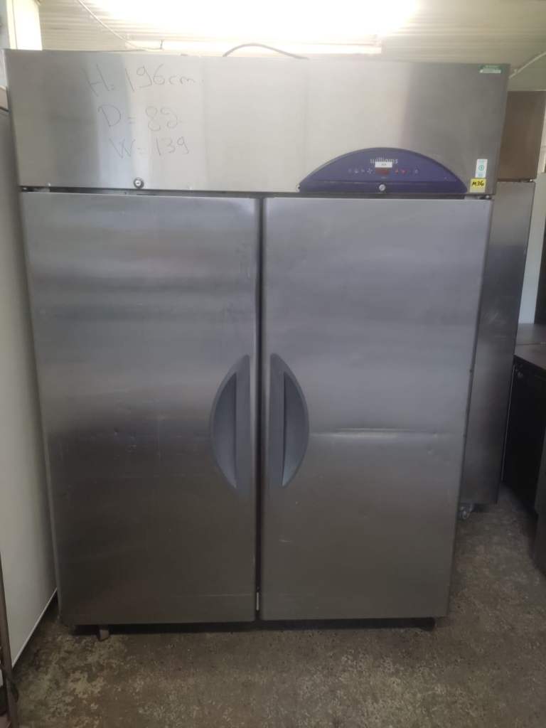 Commercial Double Door Stainless Steel Fridge Freezer